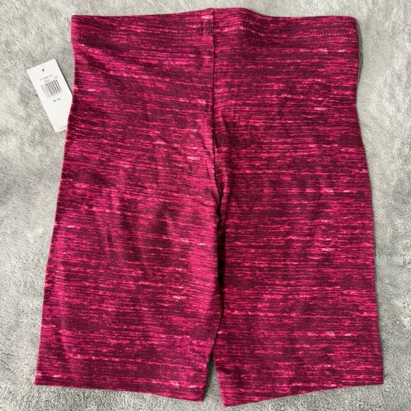 Old Navy Built-in Tough Stretch High Waist Short Leggings, Red, M(8) - Picture 2 of 4